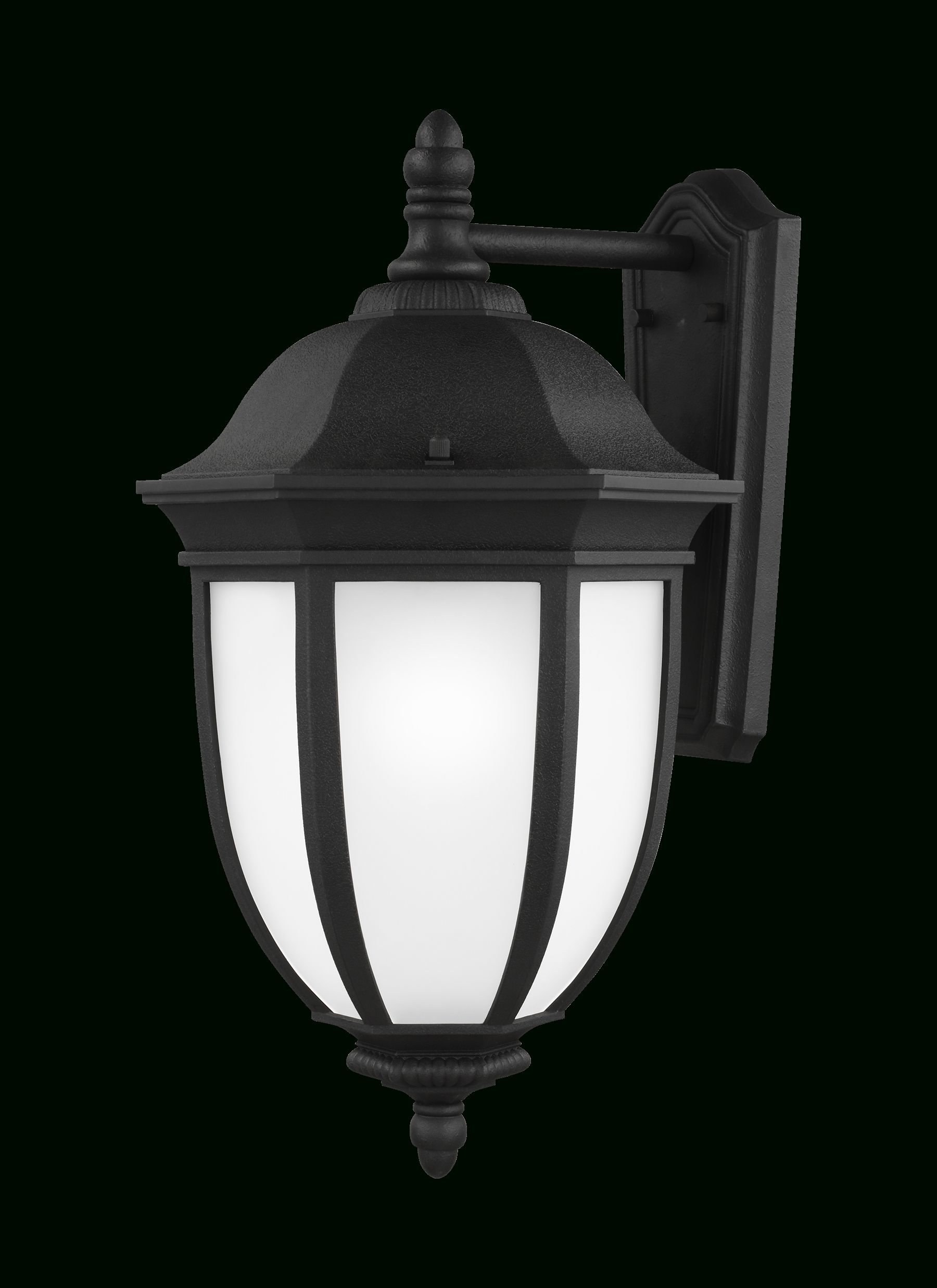 Seagull Extra Large One Light Outdoor Wall Lantern Galvyn Inside Latest Turcot 12'' H Wall Lanterns (View 13 of 15)