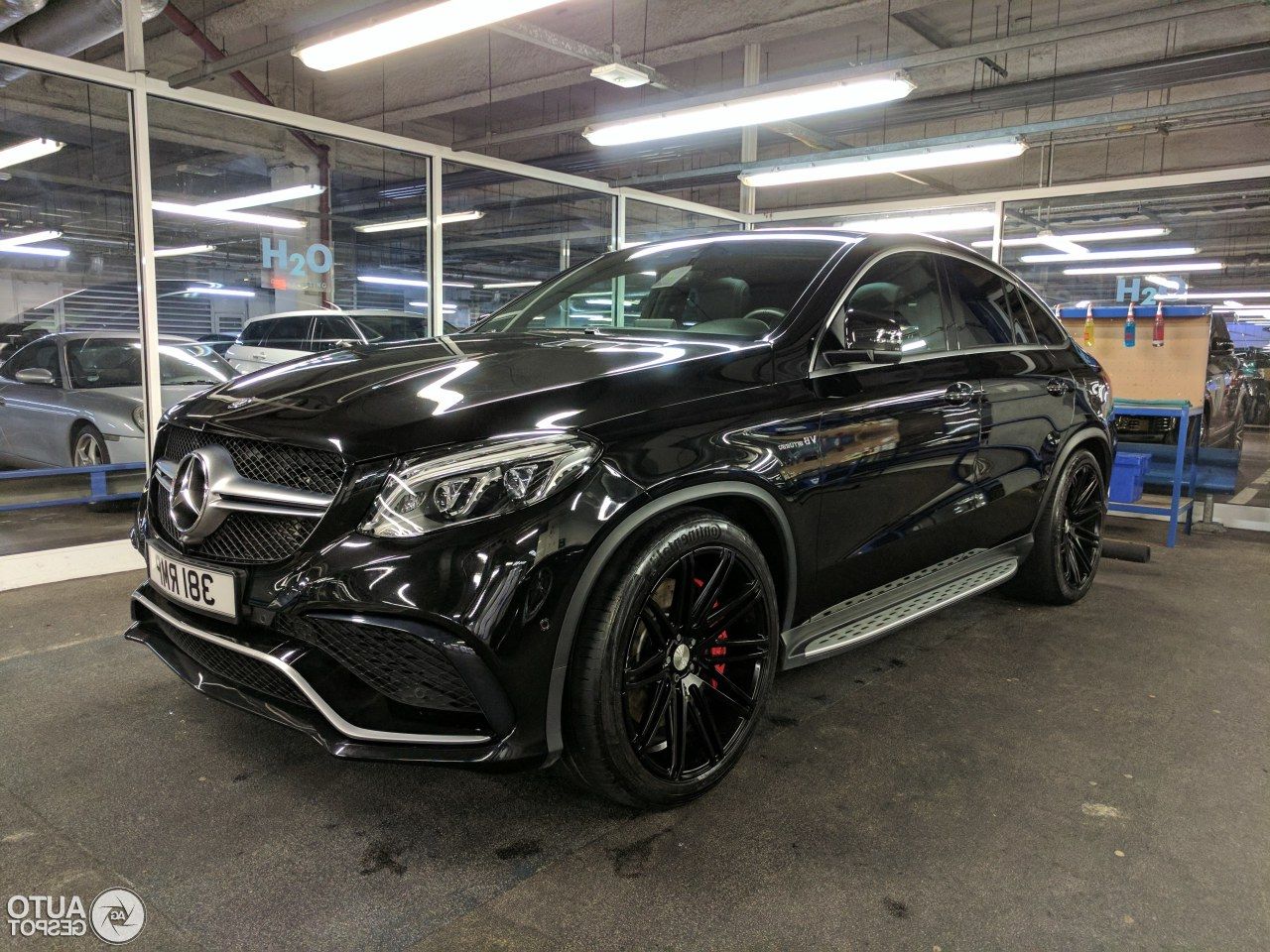 Widely Used Bensonhurst Matt Black 13.58'' H For Mercedes Amg Gle 63 S Coupé – 16 March 2017 – Autogespot (Photo 12 of 14)