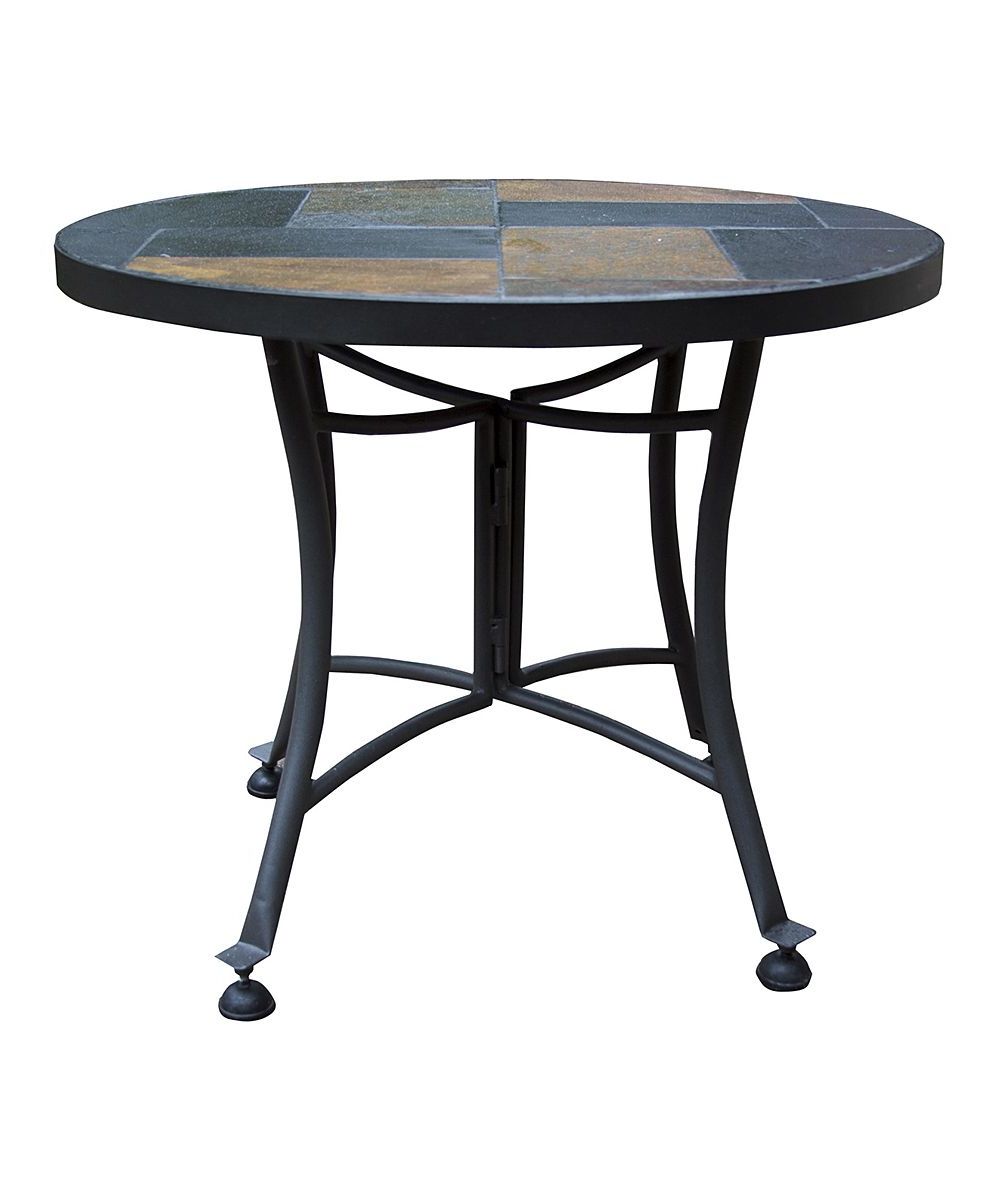Mosaic Accent Table, Outdoor Accent Table, Round Intended For Mosaic Outdoor Accent Tables (View 12 of 15)