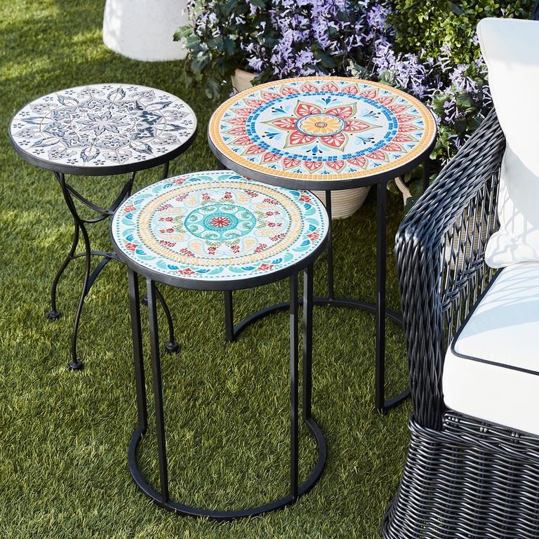 Mosaic Outdoor Table (View 15 of 15)