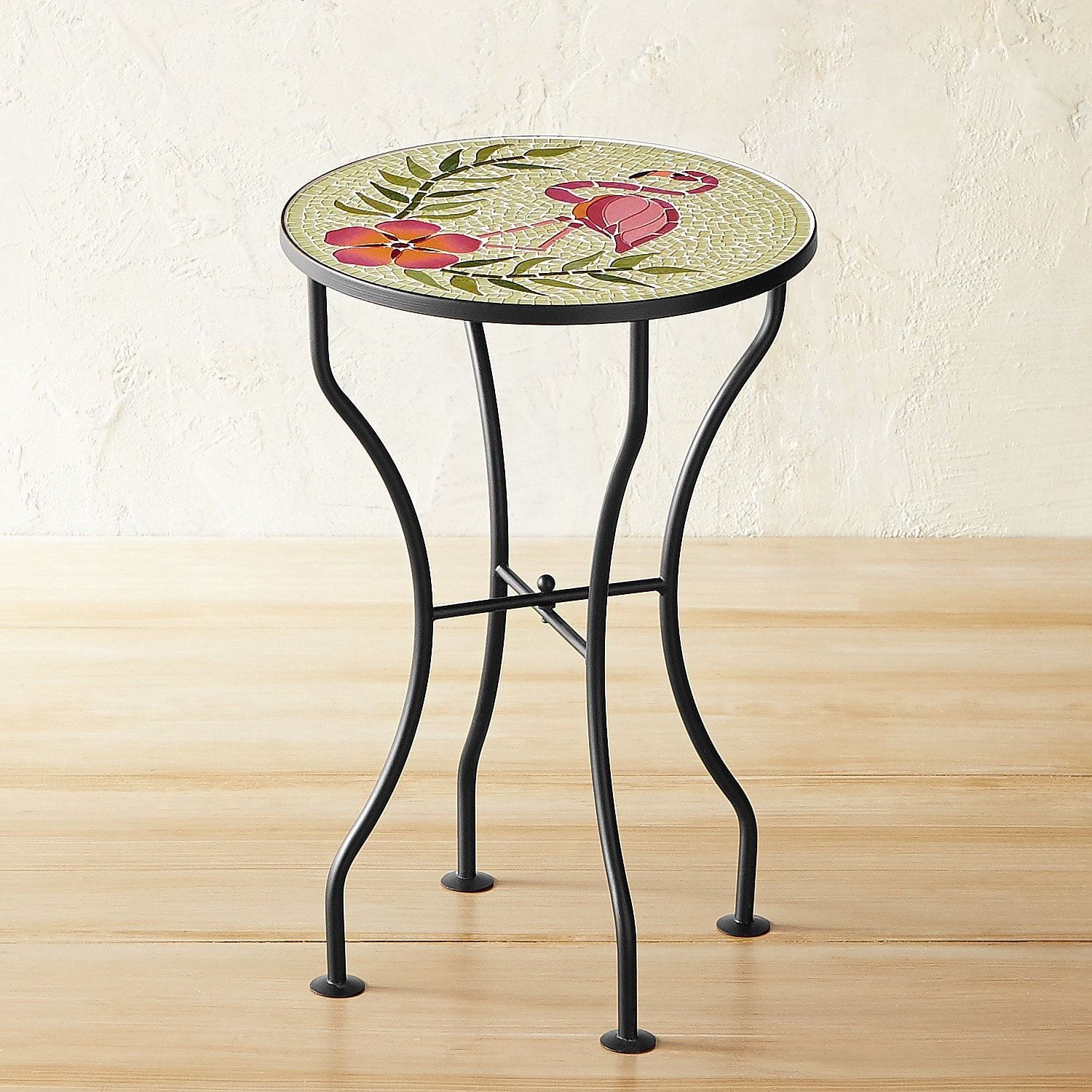Most Popular Flamingo Mosaic Accent Table (View 4 of 15)
