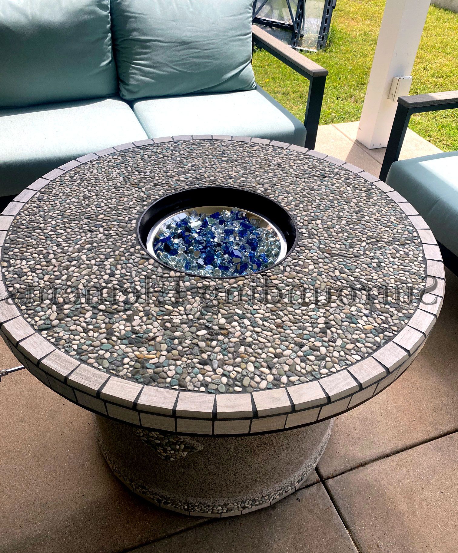 Patio Tablessurrounding Elements – Backyard Patio Furniture Intended For 2019 Ocean Wave Mosaic Outdoor Accent Tables (View 6 of 15)