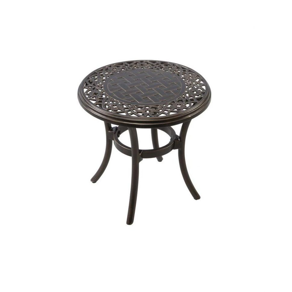 Small Side Table Target The Fantastic Best Black Metal Wrought Iron With Regard To Fashionable Black Iron Outdoor Accent Tables (View 6 of 15)