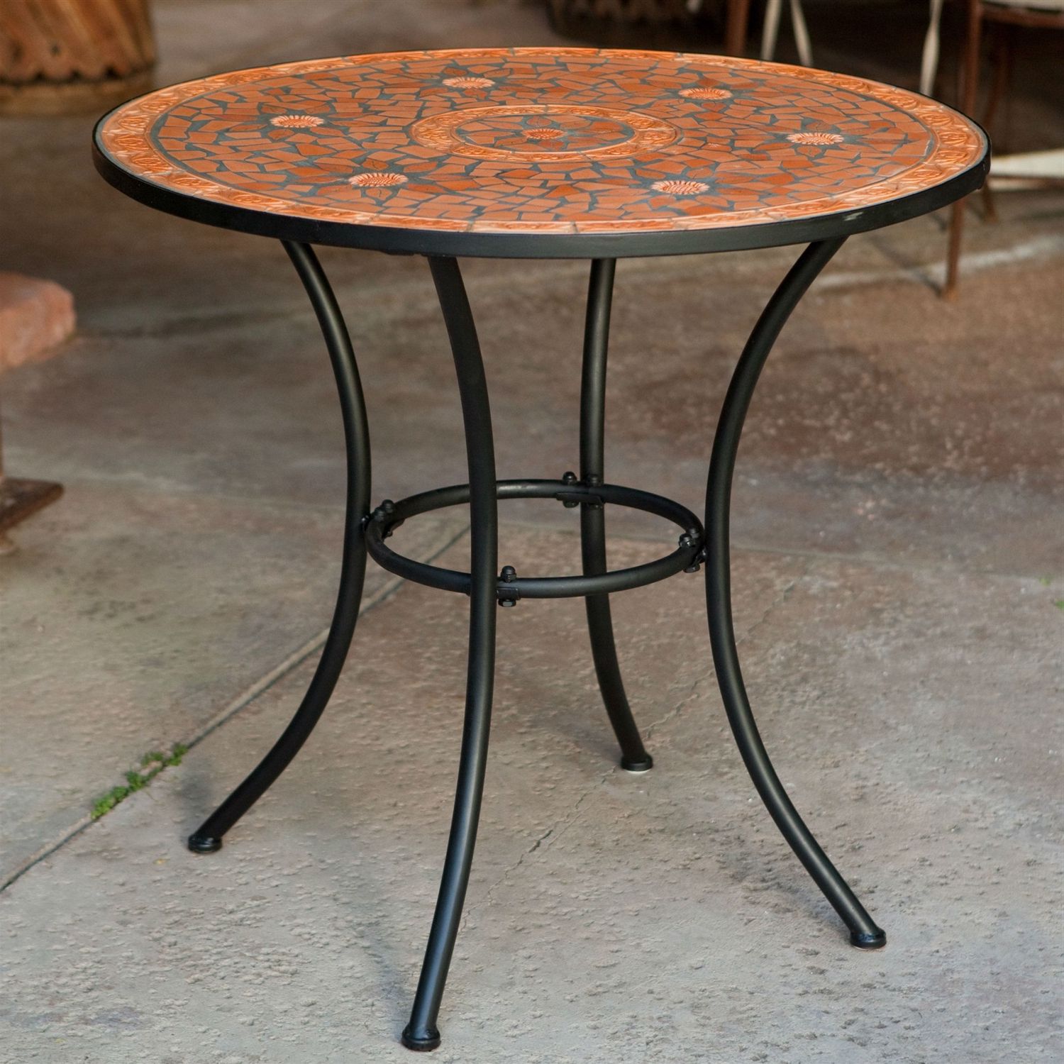 Widely Used Mosaic Outdoor Side Table – Grottepastenaecollepardo Within Mosaic Outdoor Accent Tables (View 13 of 15)