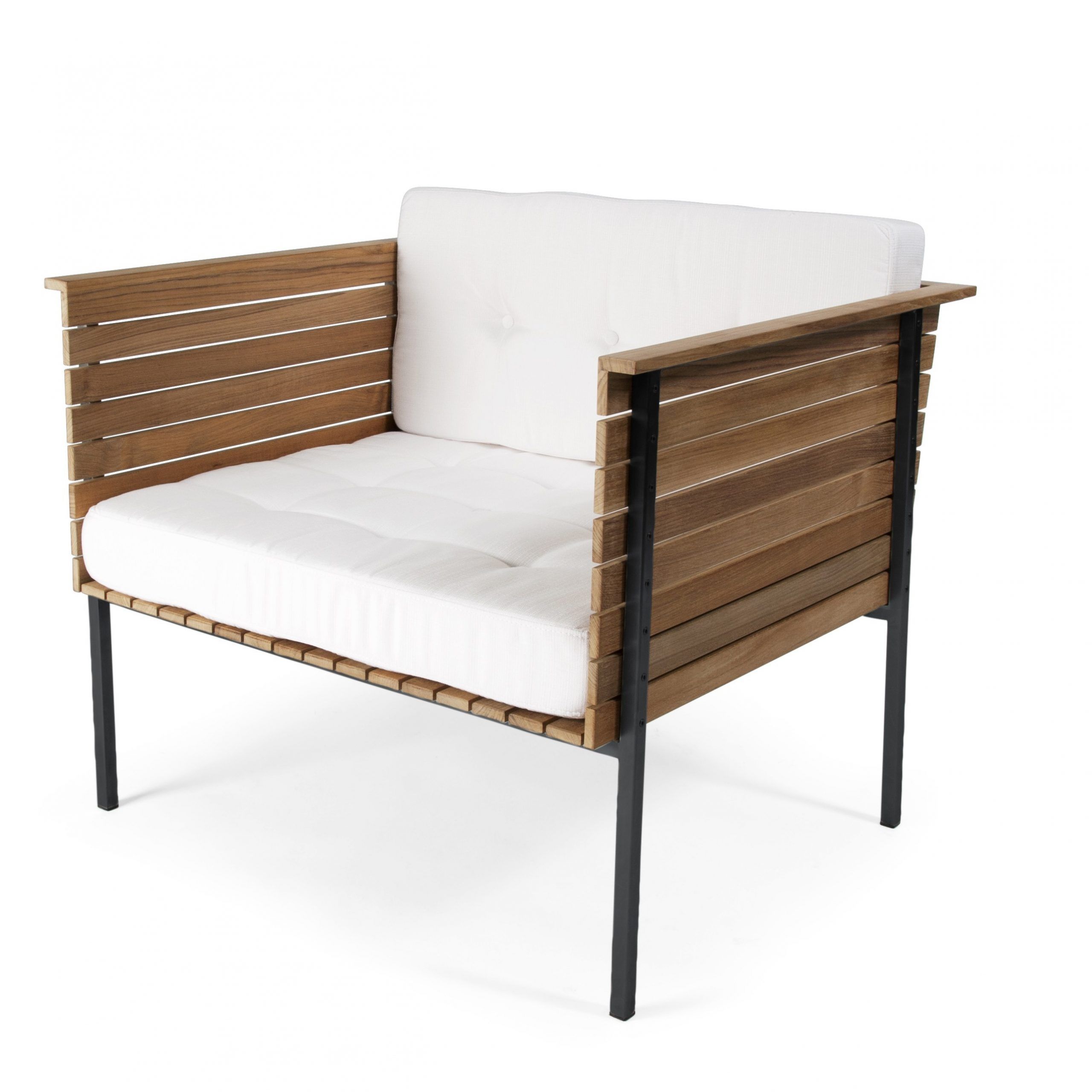 2019 Teak Garden Armchair Häringe Low Lounge Chairskargaarden Design Within Teak Outdoor Armchairs (View 9 of 15)