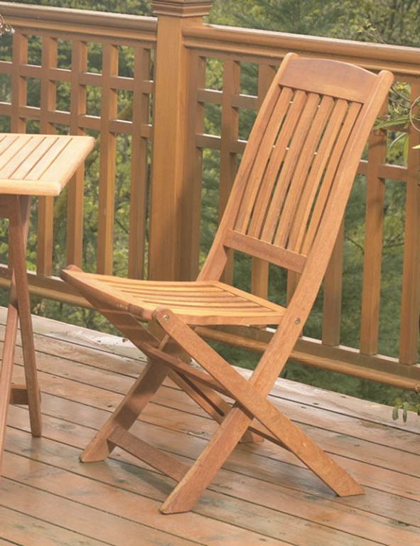 Best And Newest Eucalyptus Stackable Patio Chairs Within Spontaneity Eucalyptus Folding Chair (pair) – Hardwood Outdoor (View 8 of 15)