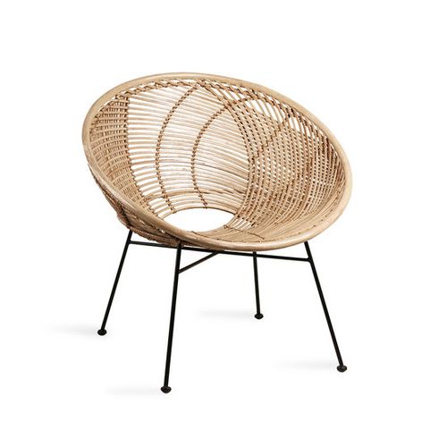 Cane Ball Round Chair – Natural Woven Rattan (View 14 of 15)
