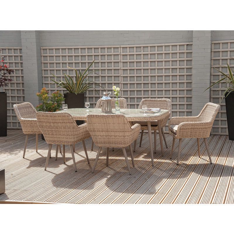 Most Popular 7 Piece Large Patio Dining Sets Within With Summer Fast Approaching, Al Fresco Dining Is The Way To Go (View 12 of 15)