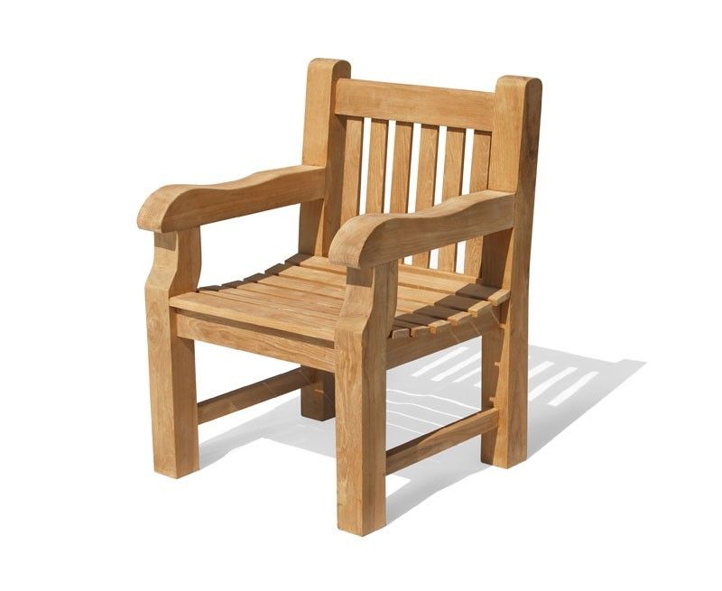 Newest Teak Outdoor Armchairs Intended For Balmoral Teak Garden Armchair (View 12 of 15)