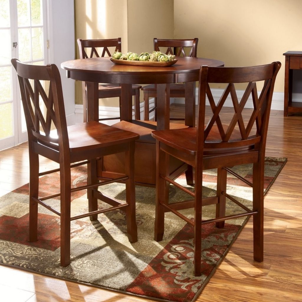 Preferred High Top Table Sets – Homesfeed Inside Wood Bistro Table And Chairs Sets (View 4 of 15)