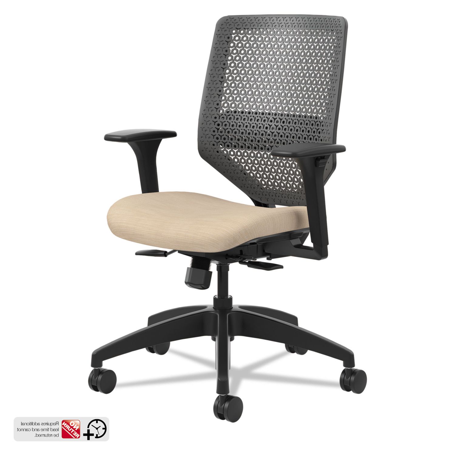 Recent Solve Series Reactiv Back Task Chair, Supports Up To 300 Lbs (View 8 of 15)