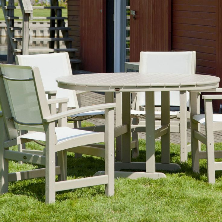 Round Dining Set, Outdoor (View 11 of 15)