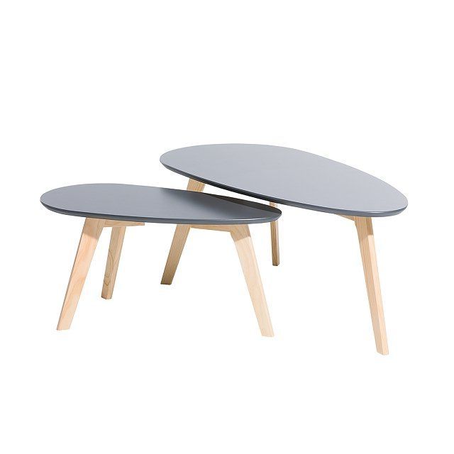 Table, Nesting Tables With Gray Wood Outdoor Nesting Coffee Tables (View 1 of 15)