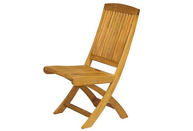 Teak Alameda Outdoor Folding Armchairs Within Newest Pair Of Braxton Folding Side Chairs (View 1 of 15)