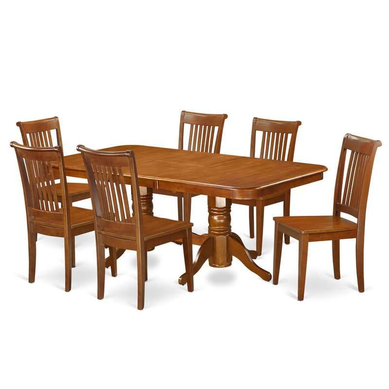 Trendy Review ﻿pillsbury 7 Piece Extendable Dining Set 7 Piece Kitchen With 7 Piece Extendable Dining Sets (View 9 of 15)