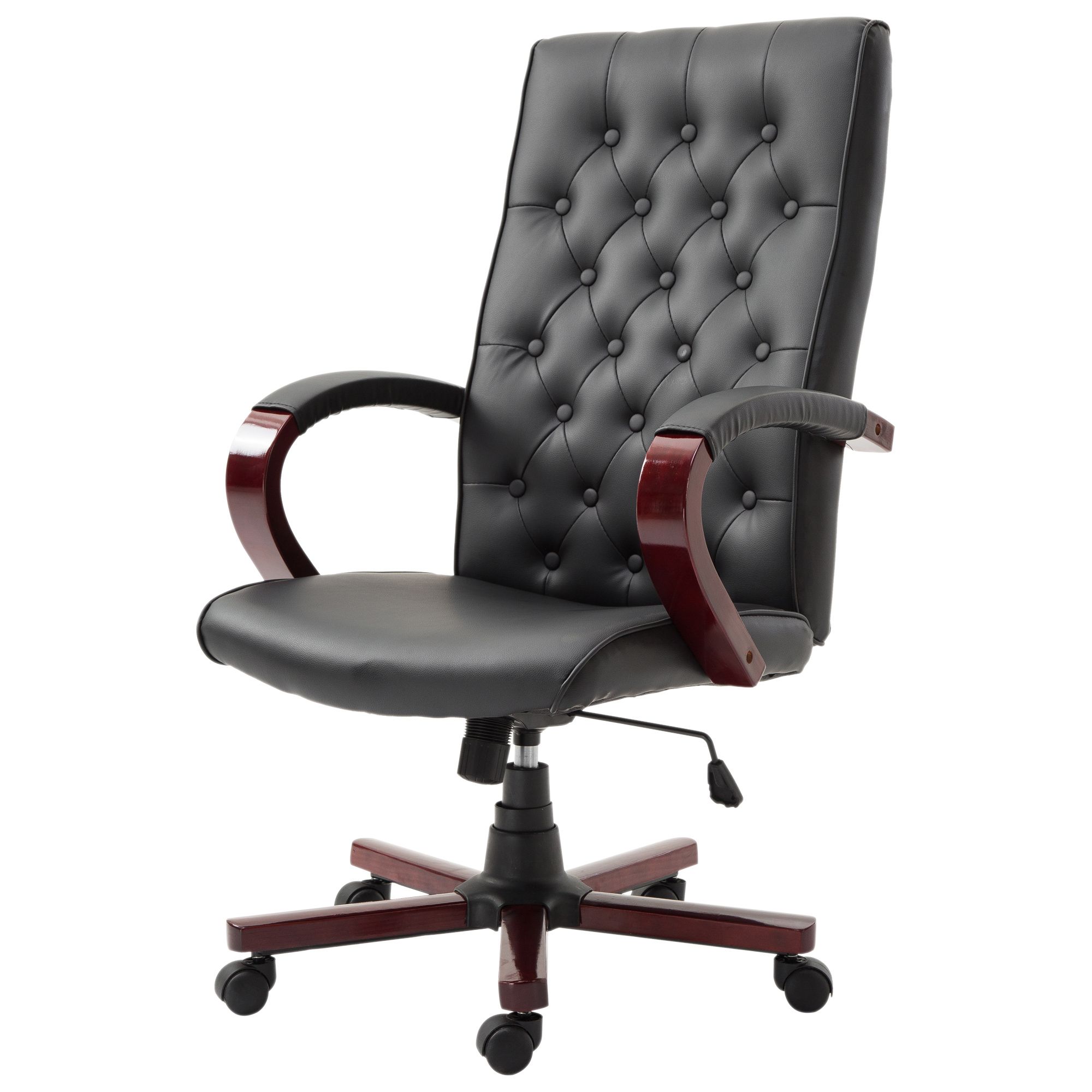 Vinsetto Office Chair High Back Executive Computer Seat Ergonomic In Popular Charcoal Black Outdoor Highback Armchairs (View 12 of 15)