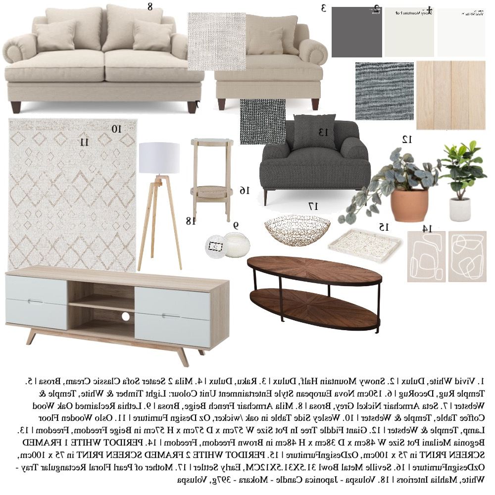 White Steel Indoor Outdoor Armchair Seta Regarding Popular Contemporary Living Room Interior Design Mood Boardrspencer (View 10 of 15)