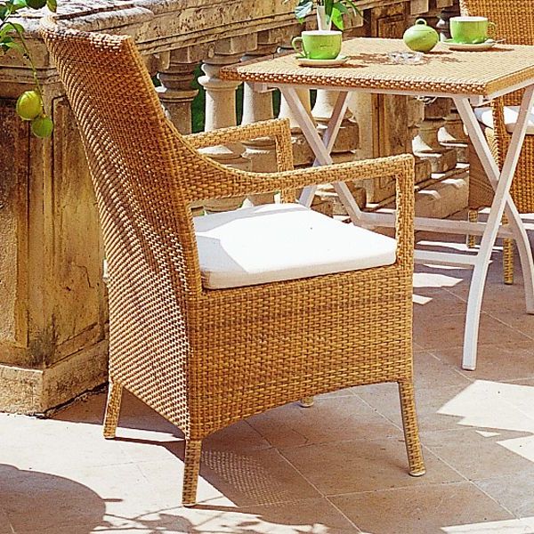 Widely Used Rausch, Cape Coral, Outdoor, Wicker, Dining, Chair – Homeinfatuation (View 7 of 15)