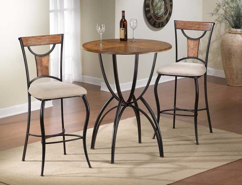 Wood Bistro Table And Chairs Sets Inside Famous Kitchen Bistro Set Indoor – Home Designing (View 10 of 15)