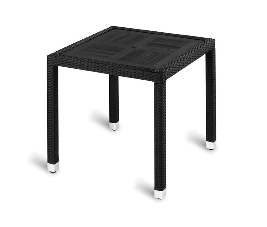 2019 Black Square Outdoor Tables Pertaining To Genoa Square 4 Seater Outdoor Tables For Bars, Beer Gardens And Restaurants (View 9 of 15)