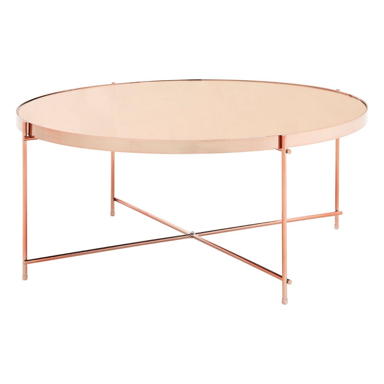 Allure Pink Mirror Coffee Table (View 12 of 15)