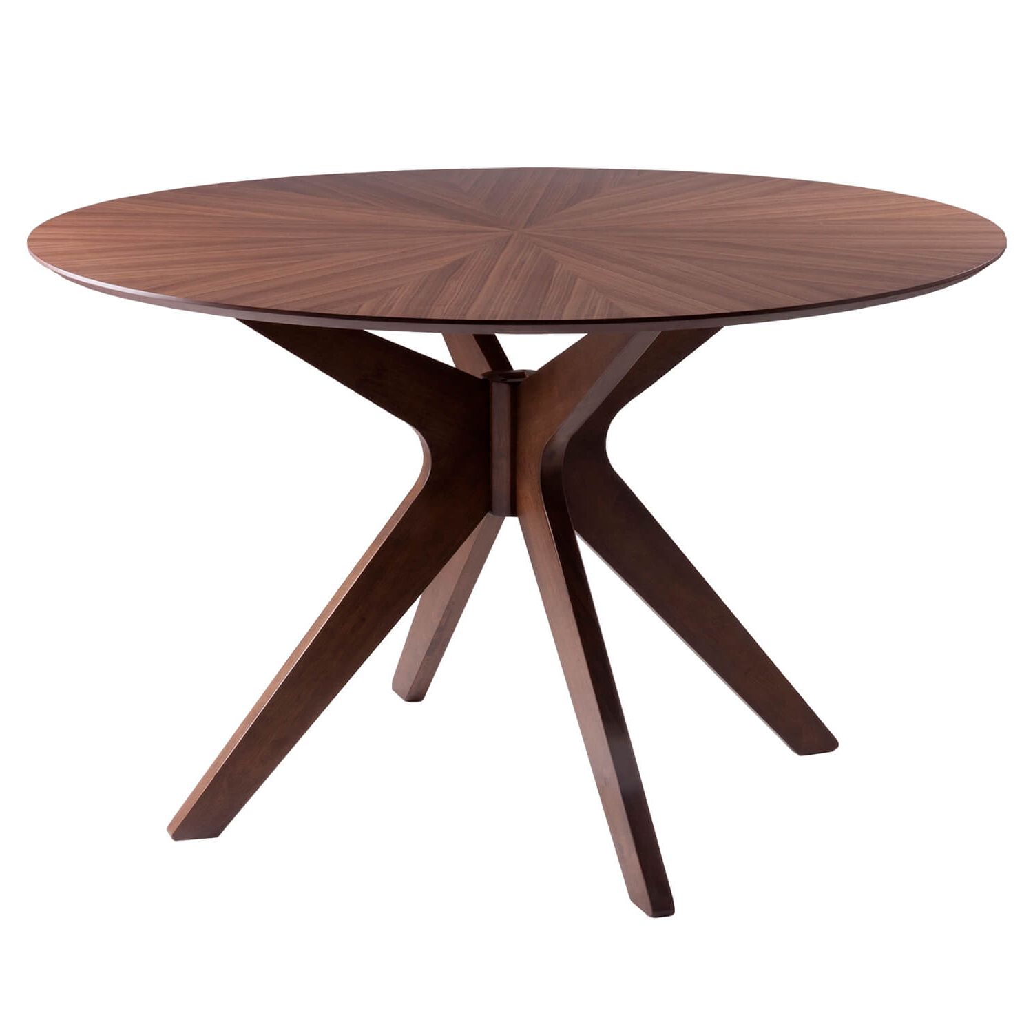 Carmel Table In Walnut 120cm – Restylit Shop – Dreamy Interiors In Most Up To Date Round Industrial Outdoor Tables (View 10 of 15)