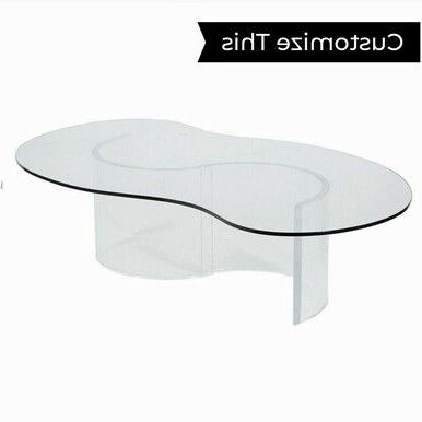 Coffee Table,  Mid Century Modern, Table Within Thick Acrylic Outdoor Tables (View 10 of 15)