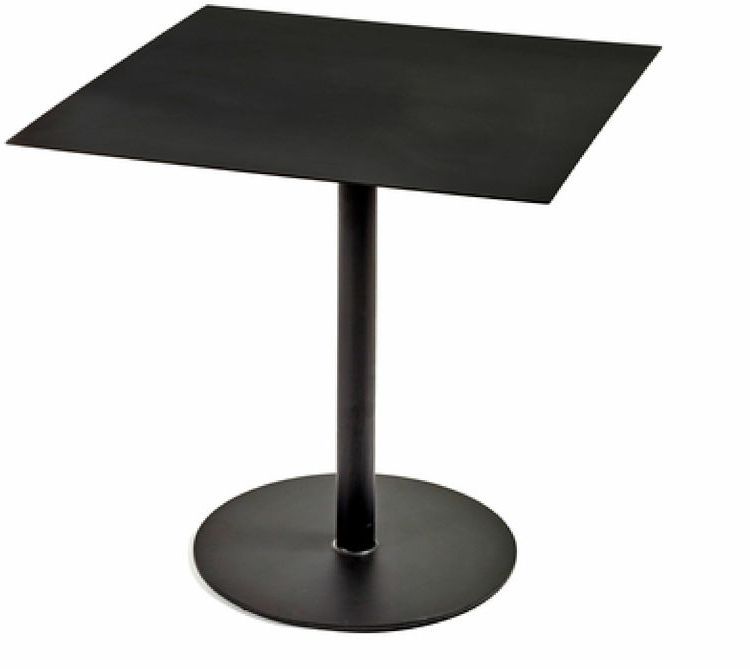 Current Black Square Outdoor Tables With Regard To Black Square Bistro Table – Serax (View 1 of 15)