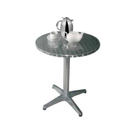 Drum Shaped Outdoor Tables Throughout Well Liked Table Bistro Ronde Bolero 800mm (View 10 of 15)