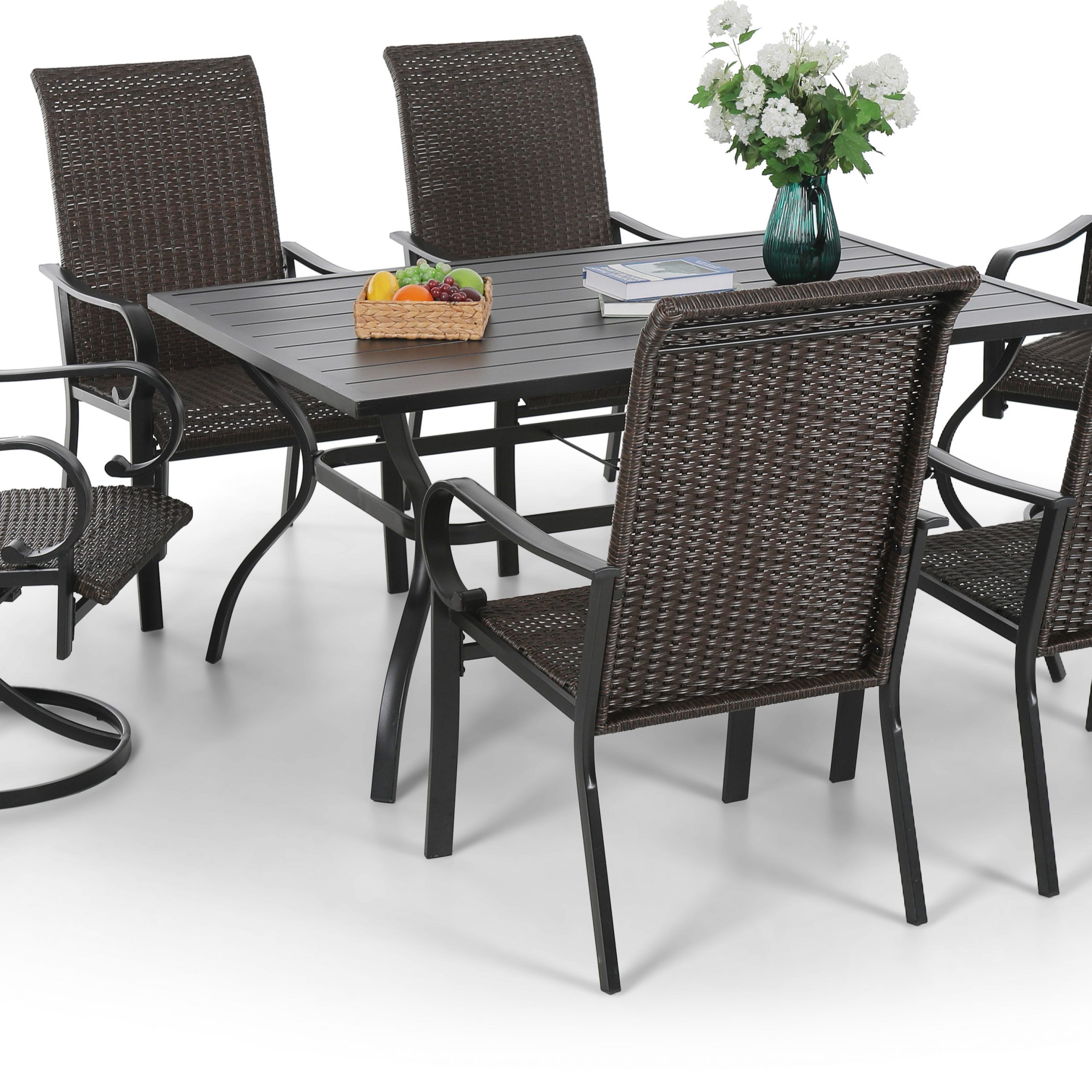 Famous Modern Geometric Outdoor Tables Regarding Mf Studio Modern Geometric Inspired Glass Side Table End Table, Black –  Walmart (View 6 of 15)