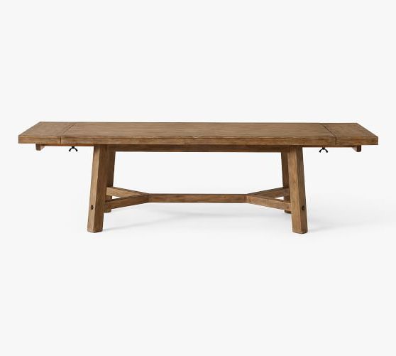 Farmhouse Style Outdoor Tables Regarding Most Recently Released Rustic Farmhouse Dining Table (View 15 of 15)