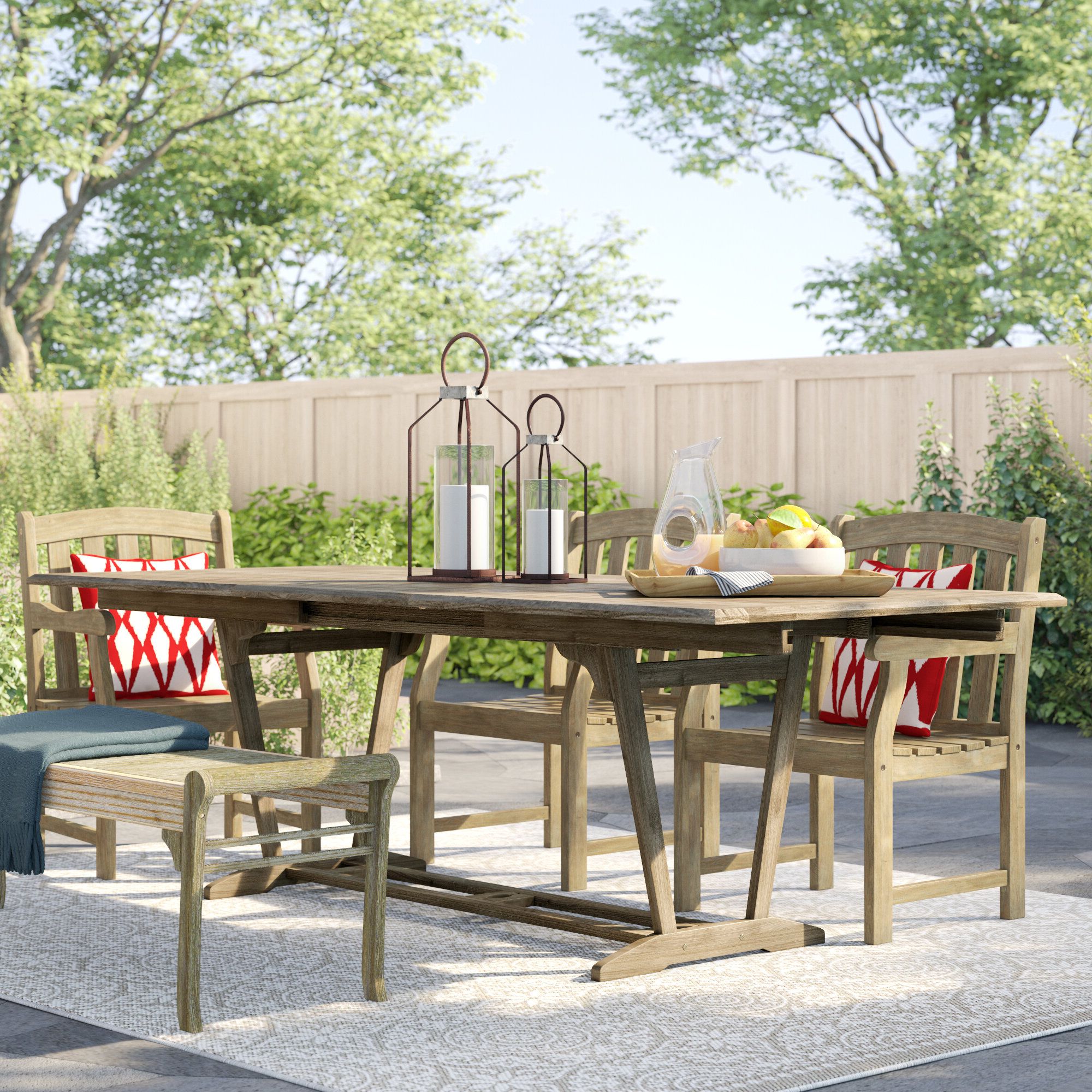 Fashionable Geometric Block Solid Outdoor Tables With Sol 72 Outdoor™ (View 13 of 15)