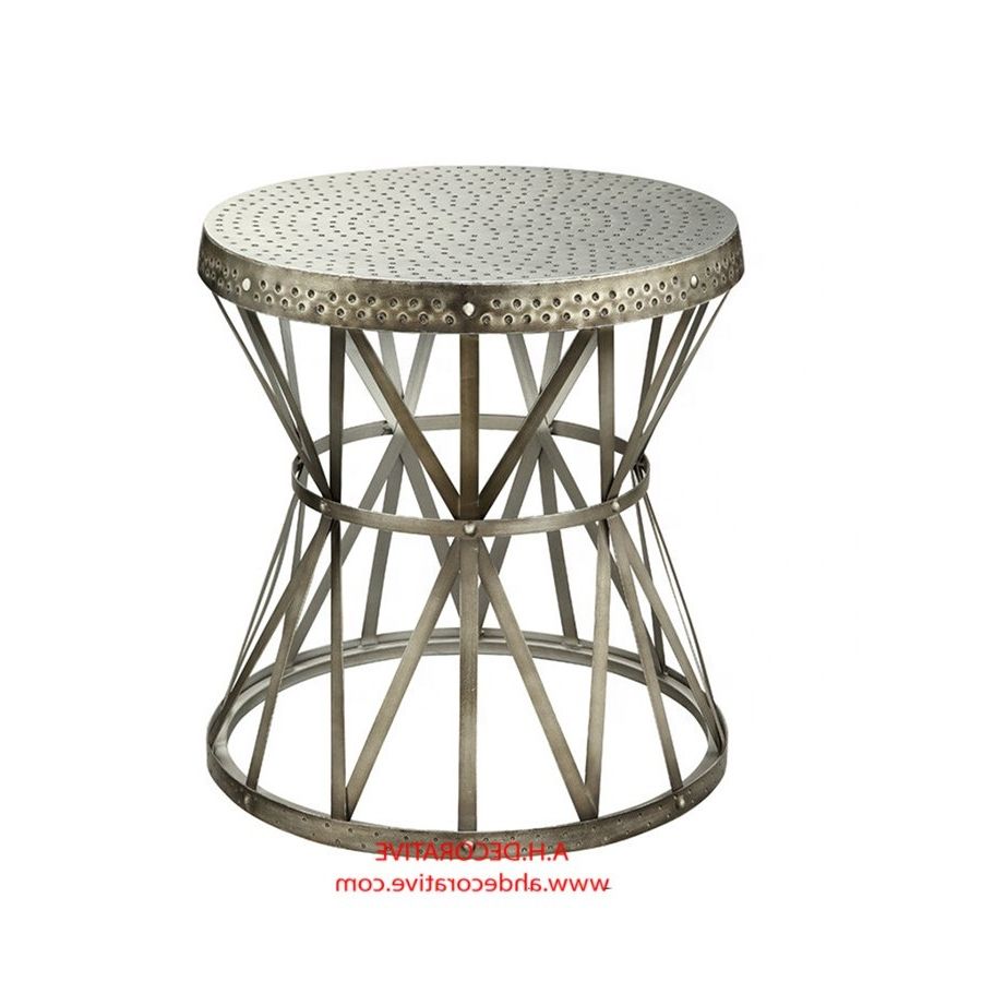 Fashionable Round Hammered Drum Cross Table / Stool For Bar Office Counter Decorative  Metal Round Drum Shape Coffee Table & Stool – Buy Round Hammered Drum Cross  Table / Stool For Bar Office Inside Drum Shaped Outdoor Tables (View 2 of 15)