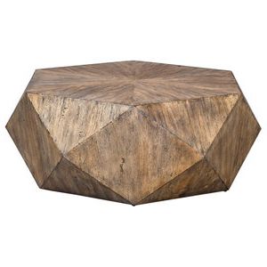 Favorite Geometric Block Solid Outdoor Tables For Minimalist Large Round Light Wood Coffee Table (View 4 of 15)