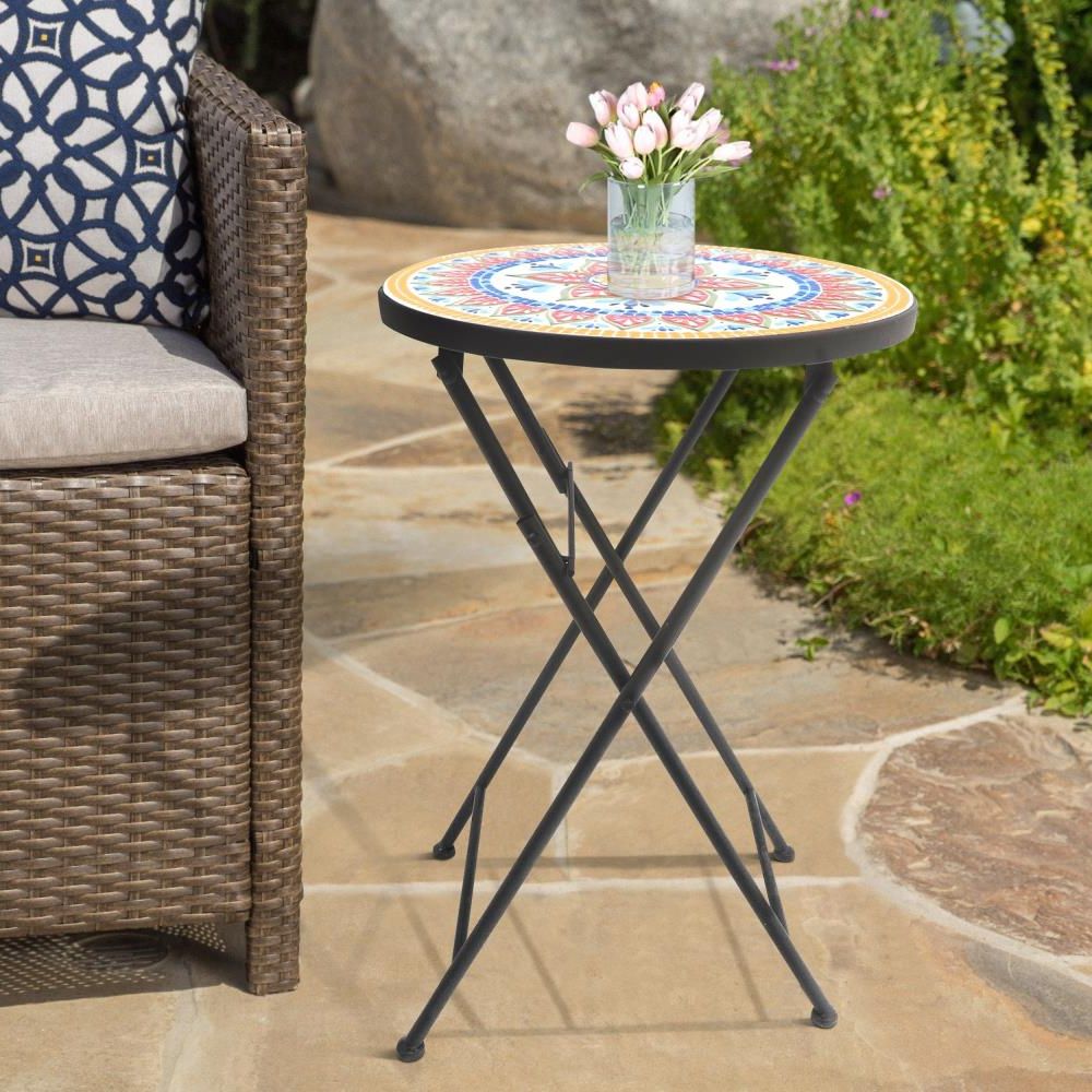 Folding Accent Outdoor Tables For Most Popular Saint Birch 1.17 Ft X  (View 3 of 15)