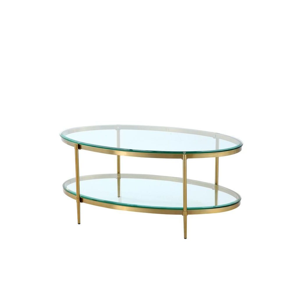 Glass Outdoor Tables With Storage Shelf Pertaining To Most Up To Date Boyel Living 47 In (View 11 of 15)