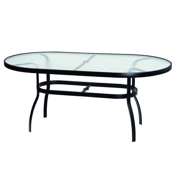 Glass Oval Outdoor Tables Within Famous Seasonal Concepts (View 2 of 15)