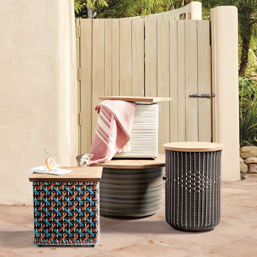 Hidden Purpose: Outdoor Furniture With Functionality – Home + Style With Regard To Favorite Outdoor Tables With Storage (View 9 of 15)