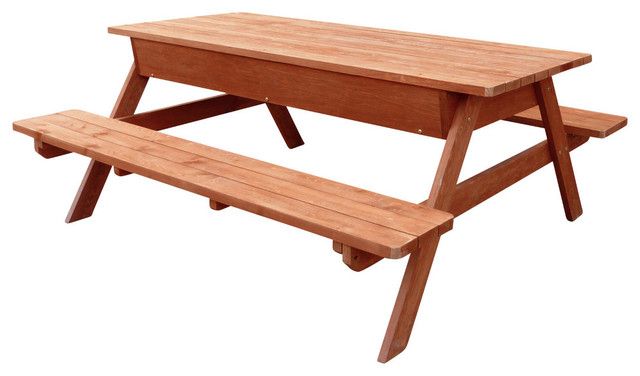 Houzz Throughout Well Known Outdoor Tables With Compartment (View 7 of 15)