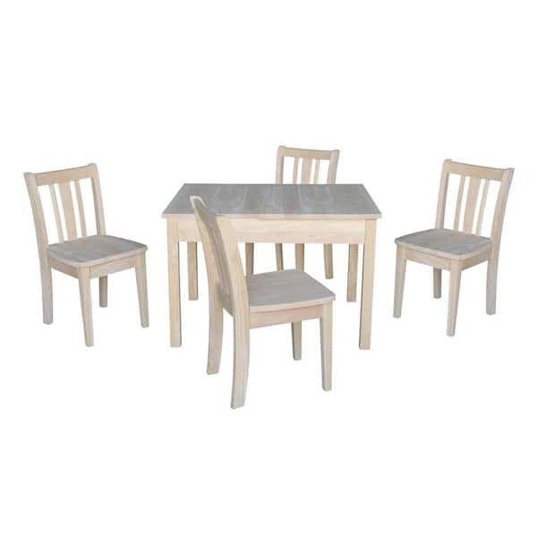 International Concepts Jorden Lift Top Storage 5 Piece Ready To Finish  Kid's Table Set K Jt2532l Cc105 4 – The Home Depot Within Well Known Lift Top Storage Outdoor Tables (View 11 of 15)