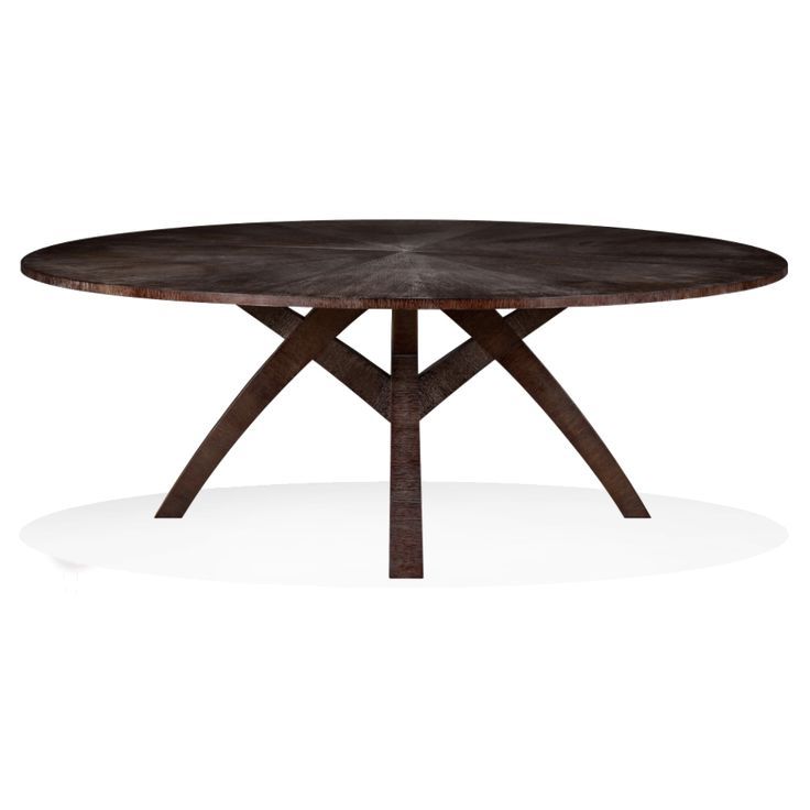 Latest Oak Espresso Outdoor Tables Pertaining To Dining Table: Victory – Fumed Oak (View 13 of 15)