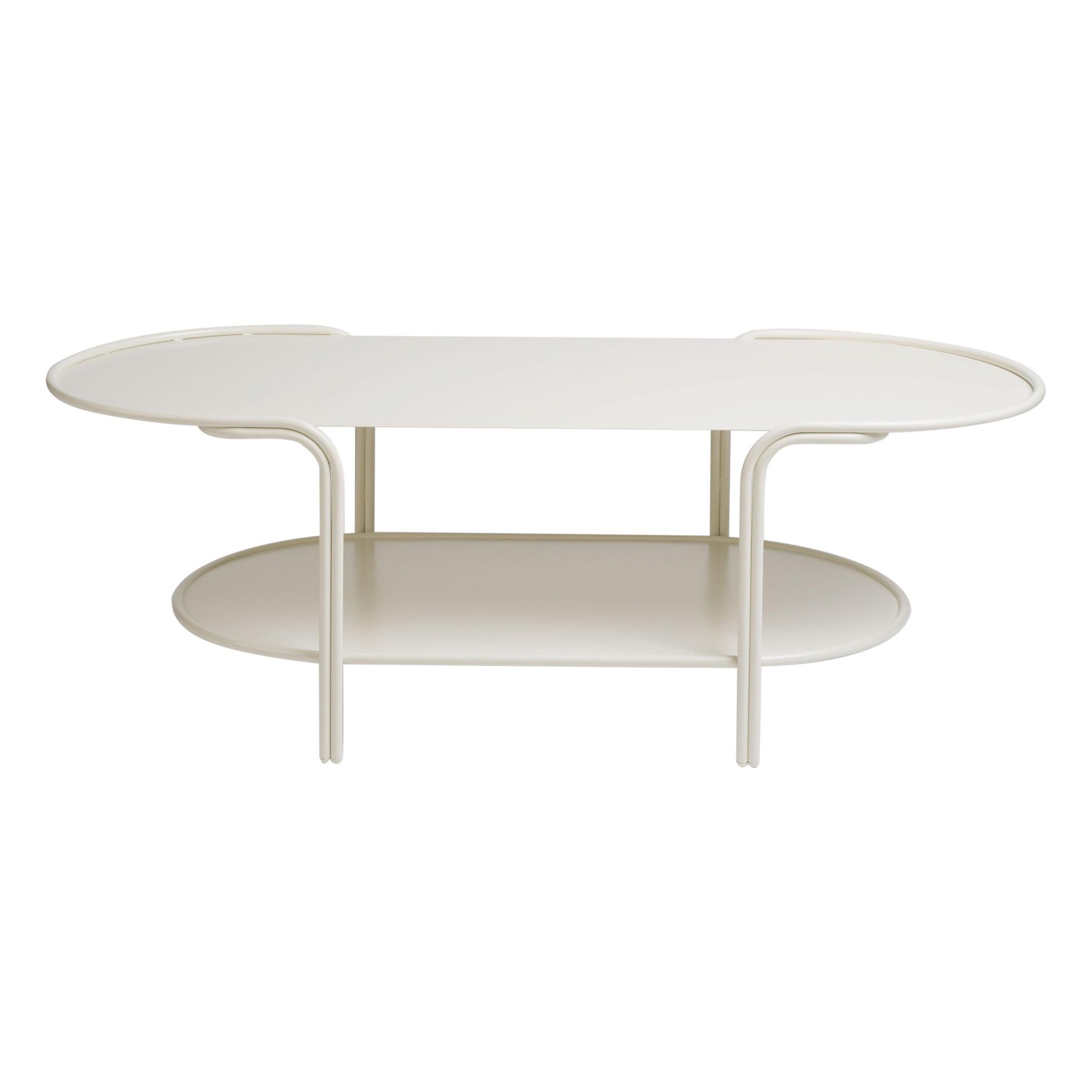 Latest Tiered Outdoor Bancroft Coffee Table In Matte Cream Stainless Steellaun  For Sale At 1stdibs Inside Matte Outdoor Tables (View 5 of 15)