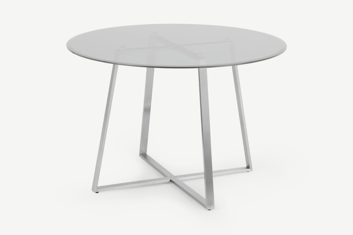 Made Within Brushed Stainless Steel Outdoor Tables (View 2 of 15)