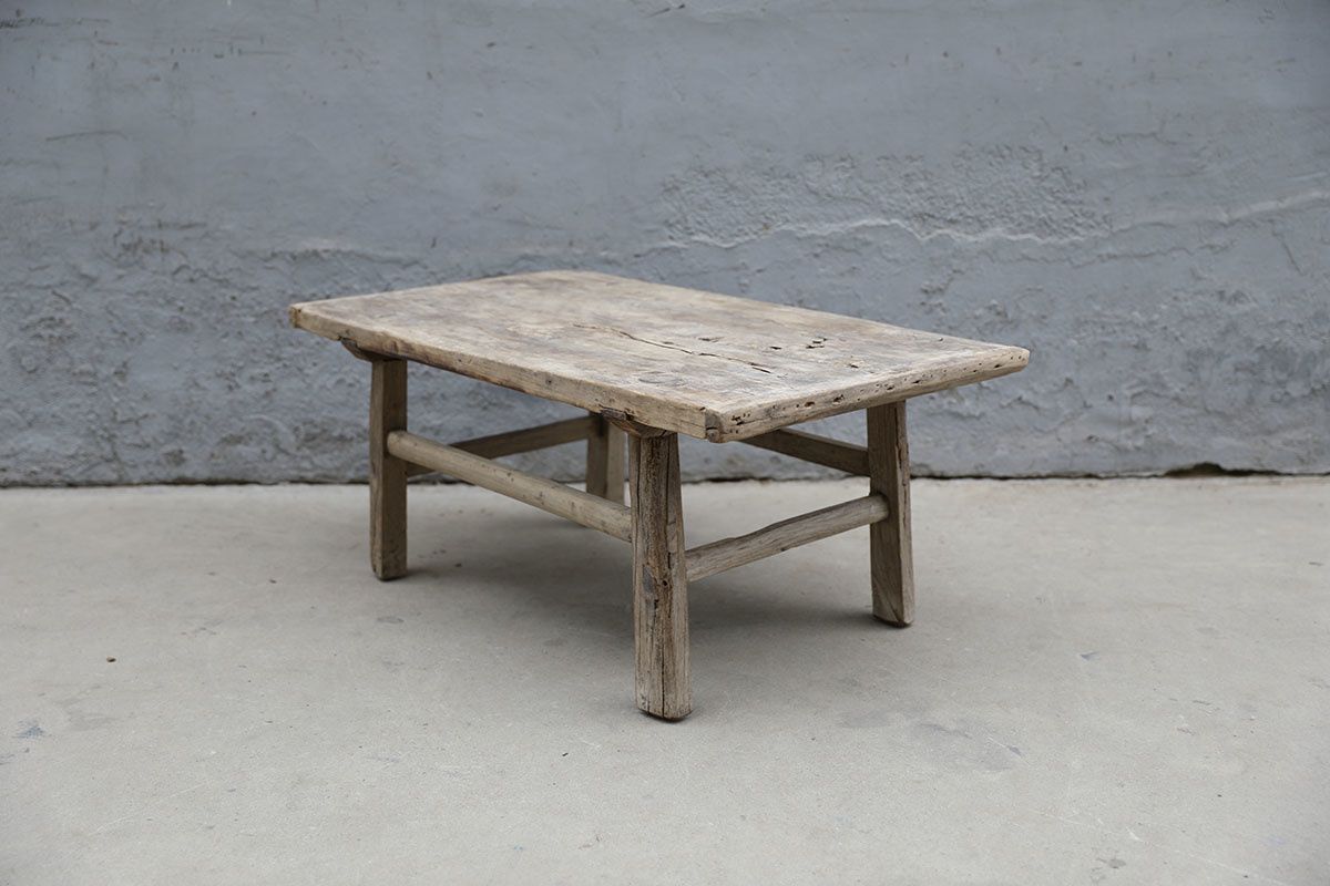 Maisons Origines Raw Wood Coffee Table – 97x59xh43cm – Recycled Walnut Wood  – Petite Lily Interiors In Popular Reclaimed Elm Wood Outdoor Tables (View 12 of 15)