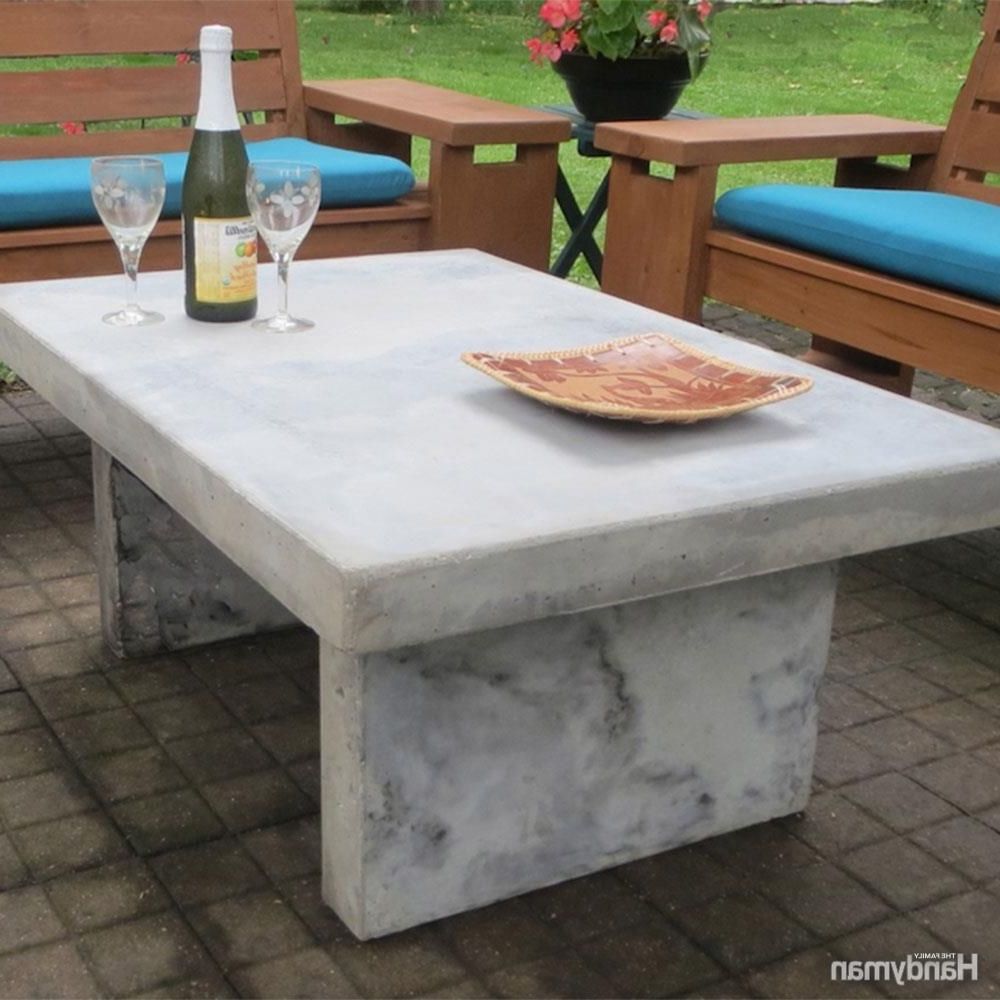 Marble Outdoor Tables For Most Up To Date 5 Outdoor Tables You Can Make (View 8 of 15)