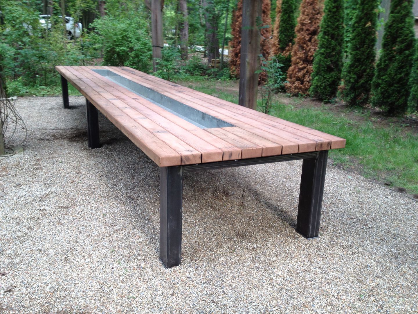 Metal And Wood Outdoor Tables In Recent Hearthwoods Custom Furnishings (View 14 of 15)