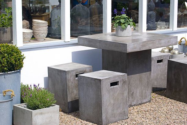 Modern Concrete Outdoor Tables Intended For Famous 5 Modern Concrete Outdoor Furniture Pieces You Must Have (View 1 of 15)