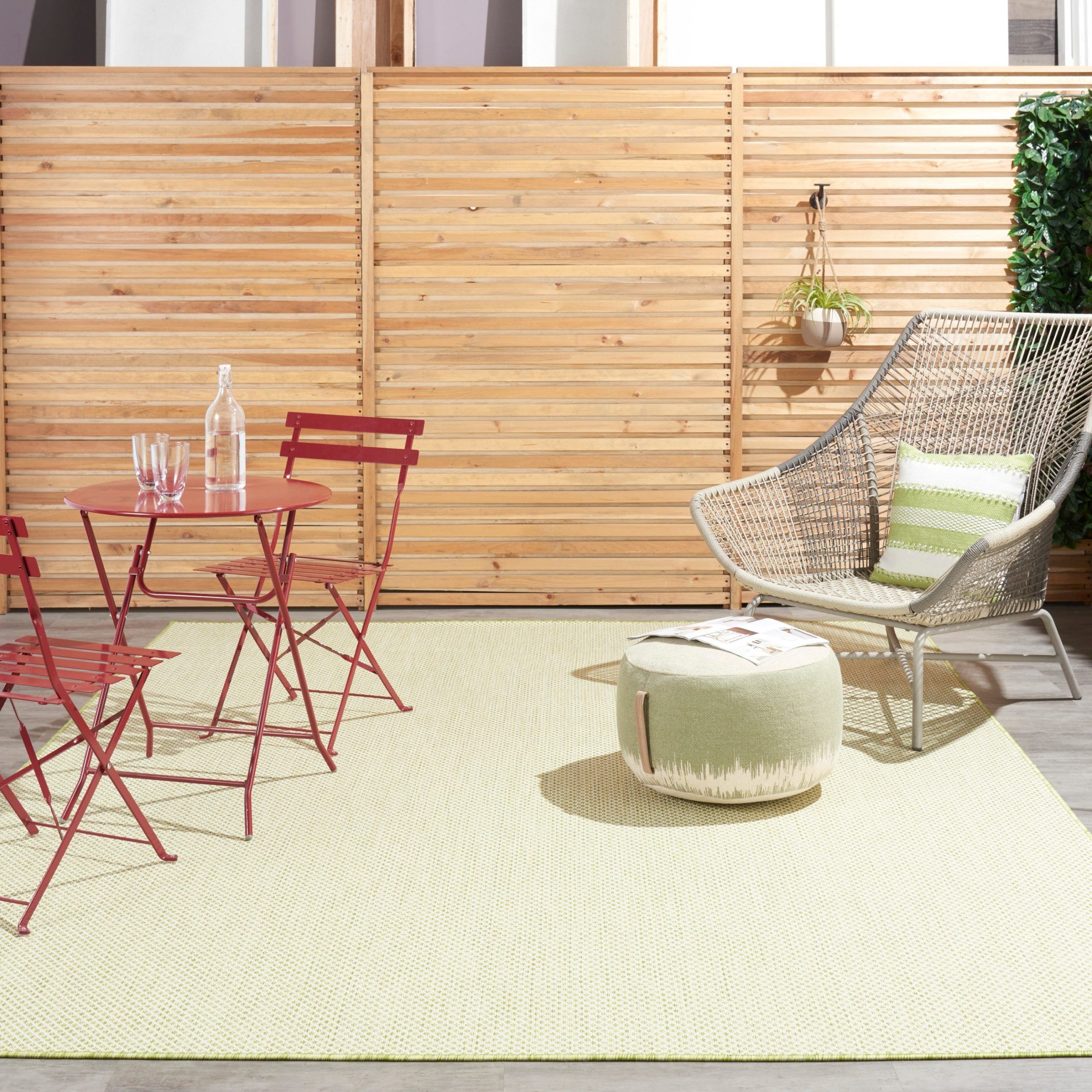 Modern Geometric Outdoor Tables For Most Up To Date Nourison Courtyard Indoor/outdoor Modern Geometric Area Rug – On Sale –  Overstock –  (View 14 of 15)