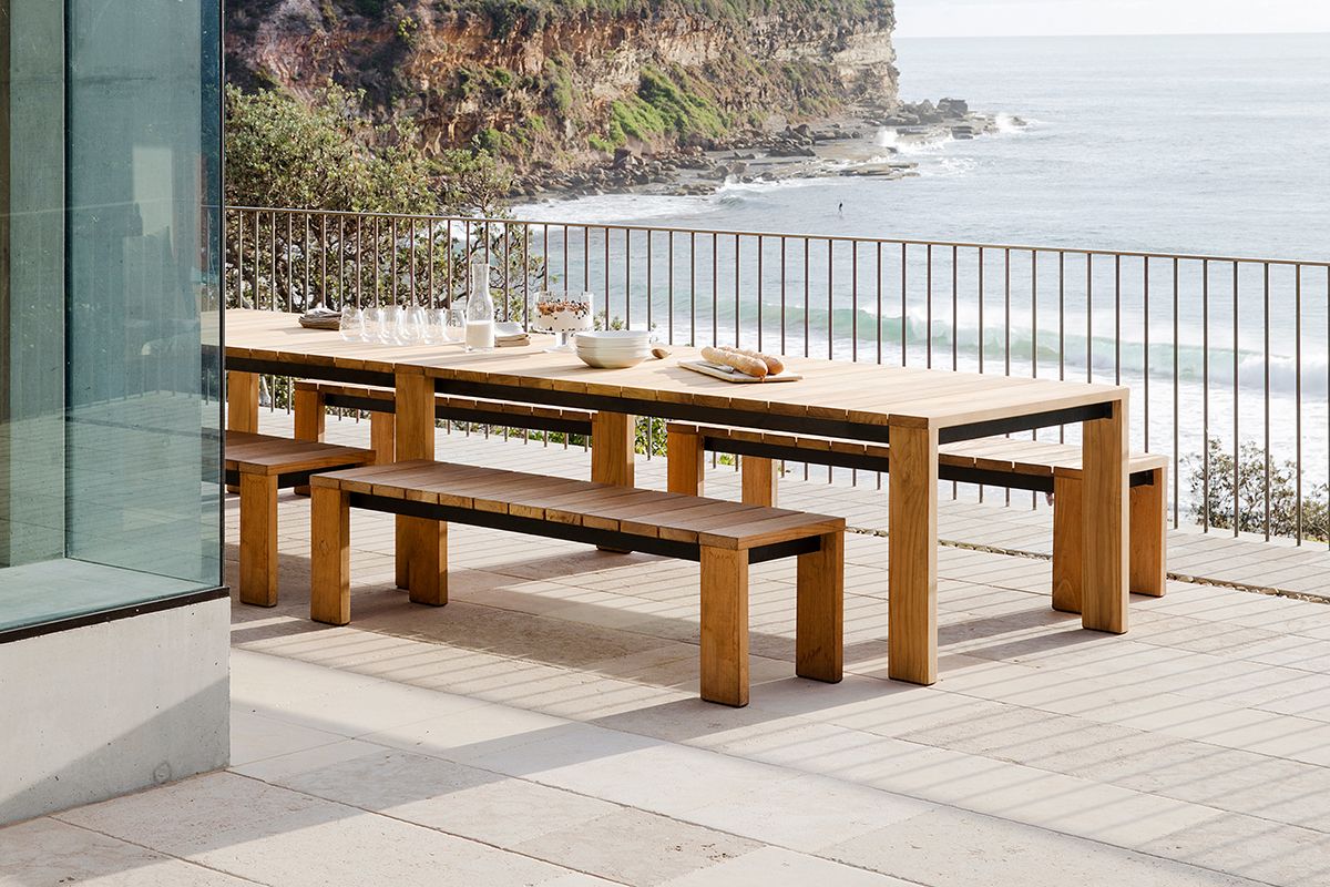 Modern Outdoor Tables With Regard To Newest Contemporary Outdoor Dining Tables – Designer Furnitureeco Outdoor (View 3 of 15)