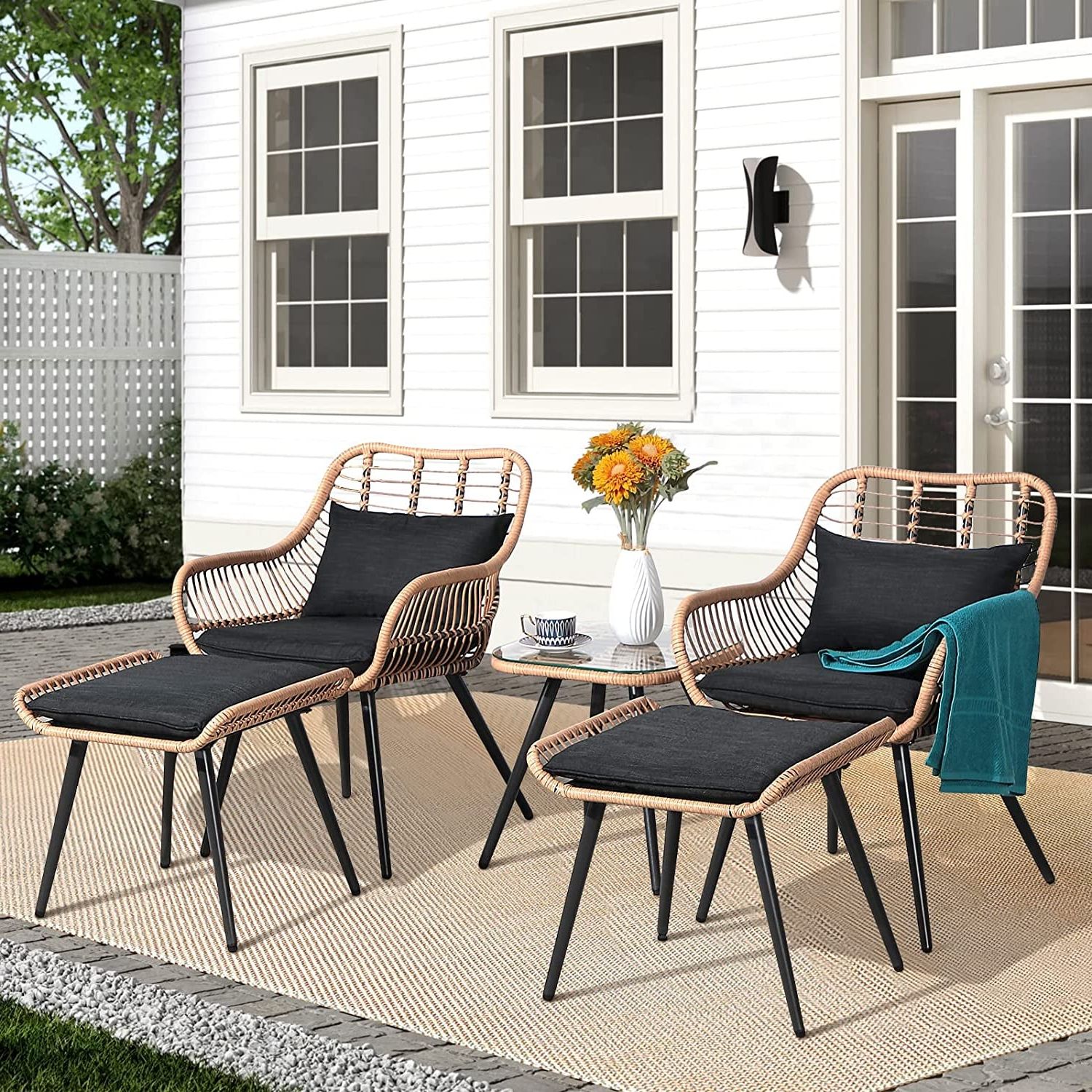 Most Current Affordable Midcentury Modern Outdoor Furniture  (View 9 of 15)